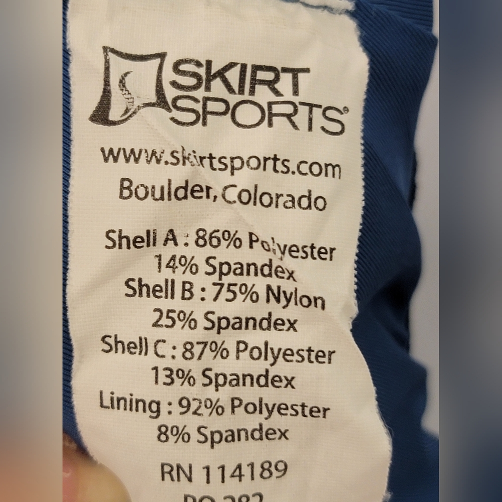 SkirtSports Blue Athletic Shorts Size M - Picture 7 of 8